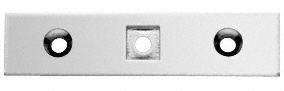 CRL Chrome Cardiff Series Replacement Base Plate