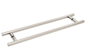 CRL Polished Nickel 18" Back-to-Back Ladder Style Towel Bar