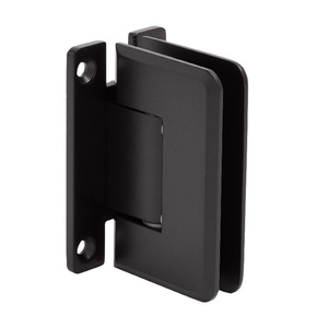 CRL Oil Rubbed Bronze Pinnacle 537 Series 5 Degree Pre-Set Wall Mount 'H' Back Plate Hinge 