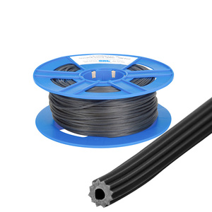 CRL Black .120 Screen Retainer Spline - 500 Foot Roll