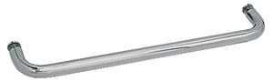 CRL Brushed Nickel 28" BM Series Single-Sided Towel Bar Without Metal Washers