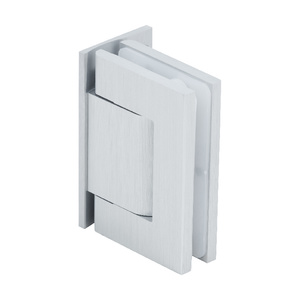 CRL Satin Anodized Vernon Oil Dynamic  Wall Mount Offset Back Plate Hinge