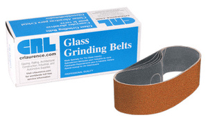 CRL 3" x 18" Cork Polishing Belt for Portable Sanders - 5/Bx