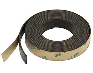 CRL 3M® Black Expantrol 1/16" x 1/2" x 50' Flexible Intumescent Strip