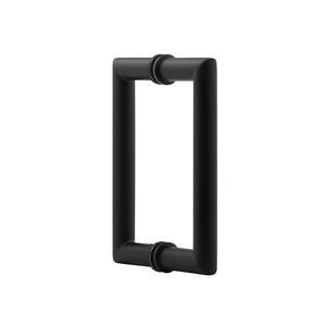 Oil Rubbed Bronze 6" Mitered Style Back to Back Handles with Washers