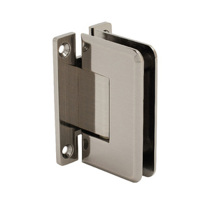 CRL Antique Brushed Nickel Pinnacle 037 Series Wall Mount 'H' Back Plate Hinge