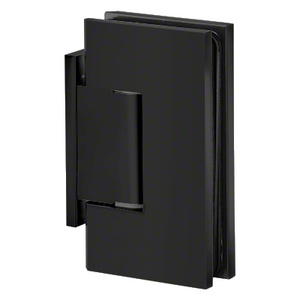 Matte Black Wall Mount with Offset Back Plate Adjustable Maxum Series Hinge