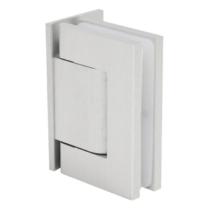 CRL Satin Anodized Vernon Oil Dynamic Wall Mount Offset Back Plate - Hold Open Hinge 