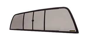CRL Duo-Vent Four Panel Slider with Solar Glass for 1983 to 1997 Ranger Standard Cab and for 1994-1997 Mazda Standard Cabs