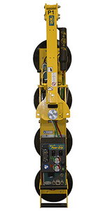 CRL Wood's Powr-Grip® Single Channel DC Vacuum Lifting Frame with Intelli-Grip® Technology for Flat Material