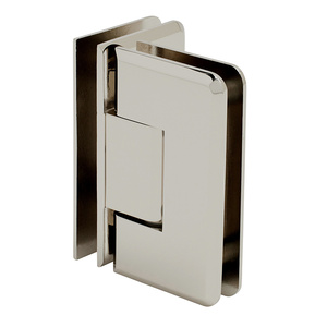 CRL Polished Nickel Cologne 092 Series 90º Glass-to-Glass Hinge