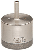 CRL 2-1/4" DCD Series Straight Shank Electro-Formed Diamond Drill