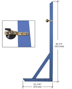 CRL 63" Phenolic L-Square with Suction Cup