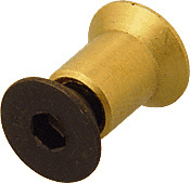 CRL Replacement L-Square Brass Nut and Screw