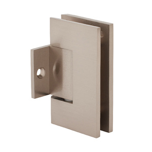 CRL Brushed Nickel Geneva 245 Series 135 Degree Pony Wall Mount Hinge