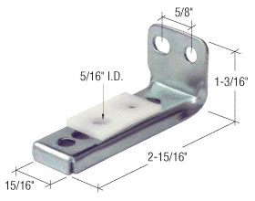 CRL Bi-Fold Door Bottom Pivot Bracket for Acme