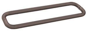 CRL Oil Rubbed Bronze 18" BM Series Back-to-Back Towel Bar Without Metal Washers