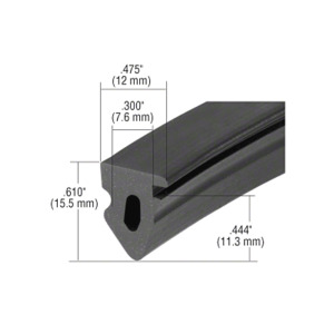 CRL-U.S. Aluminum Interior Wedge Gasket - 200'/RL