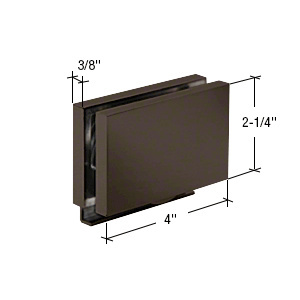 CRL Oil Rubbed Bronze Square Cornered Rollers for Essence® Series Sliding System
