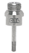 CRL 1/4" HBT Series Belgian Thread Electro-Formed Diamond Drill