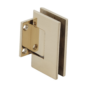 CRL Brass Geneva 074 Series Wall Mount Short Back Plate Hinge
