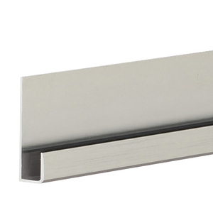 Brushed Nickel 95" Low Profile "J" Molding