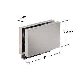 CRL Brushed Nickel Square Cornered Rollers for Essence® Series Sliding System