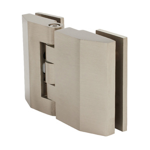 CRL Brushed Nickel Regal 180 Series Glass-to-Glass Hinge