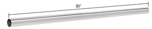 CRL Polished Chrome 80" Support Bar Only