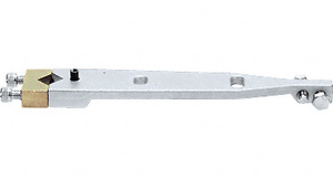 CRL Center-Hung Diamond Style Spindle Engagement End-Load Arm Assembly for 5/8" Depth Top Door Rail