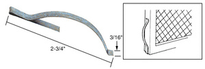 CRL 3/16" Screen Corner Tension Springs - Bulk