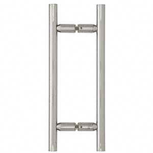 CRL Polished Chrome 8" Ladder Style Back-to-Back Pull Handles