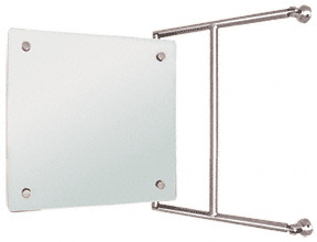 CRL Chrome 15" x 15" Frameless Pivot Mirror