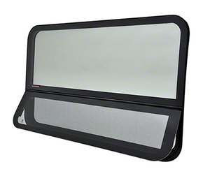 CRL 'All-Glass' Look 41-1/4" x 25-3/4" Crank Out Van Window