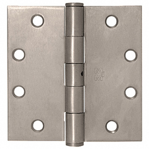 CRL Dull Nickel 4-1/2" x 4-1/2" Commercial Hinge