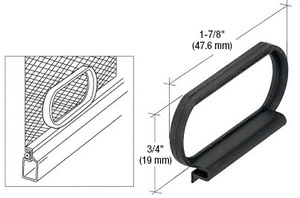 CRL Black Plastic "Loop" Screen Pull Tabs