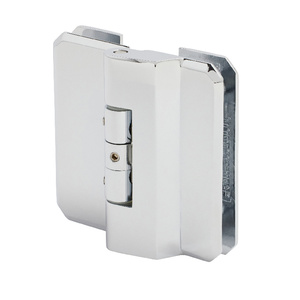CRL Chrome Monaco 183 Series 180 Degree Glass-to-Glass Hinge Swings In and Out