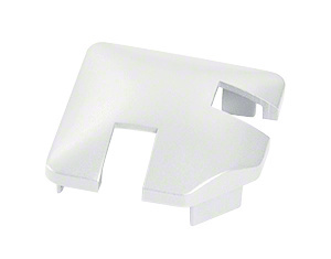 CRL Sky White Notched Cap for 90 Degree Corner Post
