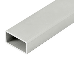 CRL Clear Anodized 1100 Series 1”x2” Aluminum Hand Rail