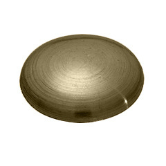 CRL Brushed Bronze Screw Cap Covers for Serenity Sliding Shower Door System