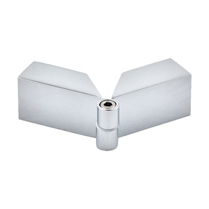 Polished Chrome 90° to 180° Clip