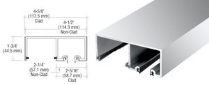 CRL Polished Stainless 120" SSR Top Track