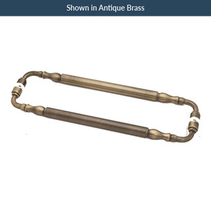 Polished Chrome 18" Traditional Series Back to Back Towel Bars