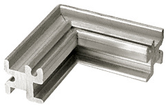 CRL 90º Partition Post Splicing Lug for Sculptured Style Posts