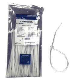 CRL Natural 5.6" Nylon Cable Ties