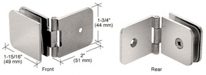 Buy SA87FBR CRL Polished Brass 3/8 Top Flat Base Glass Clip