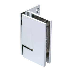 CRL Polished Chrome Geneva 544 Series Wall Mount Offset Back Plate Hinge