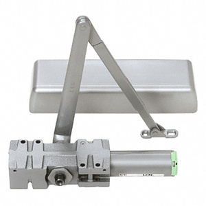 LCN Aluminum ANSI Grade 1 Adjustable Spring Power Multi-Size Size 1 - 6 Surface Mounted Door Closer