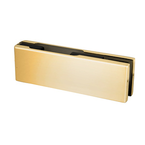 CRL Brass EUR Series Top or Bottom Patch Fitting - Less Insert