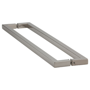 Polished Nickel 24" Square Series Back to Back Towel Bars
